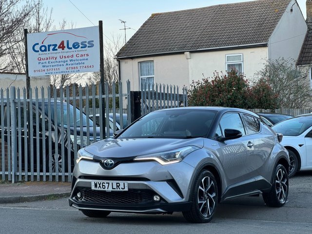 Toyota C-Hr 1.8 Vvt-h Dynamic Cvt Euro 6 S S WX67LRJ Silver #4