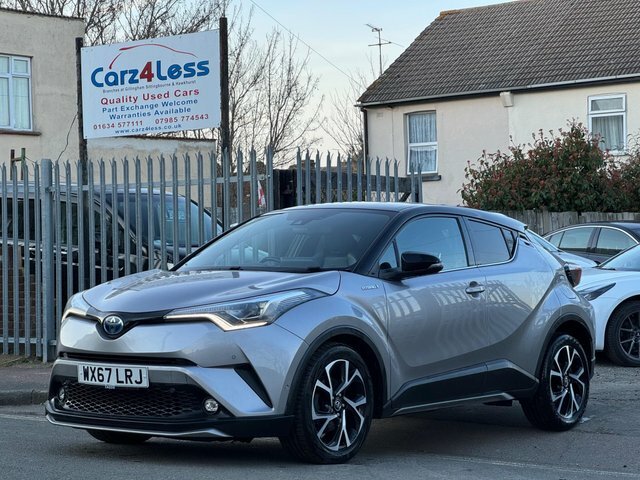 Toyota C-Hr 1.8 Vvt-h Dynamic Cvt Euro 6 S S WX67LRJ Silver #2