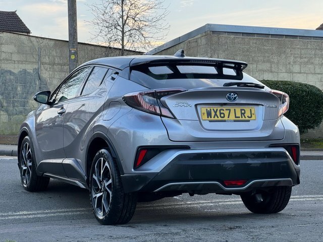 Toyota C-Hr 1.8 Vvt-h Dynamic Cvt Euro 6 S S WX67LRJ Silver #3