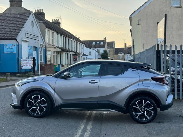 Toyota C-Hr 1.8 Vvt-h Dynamic Cvt Euro 6 S S WX67LRJ Silver #5