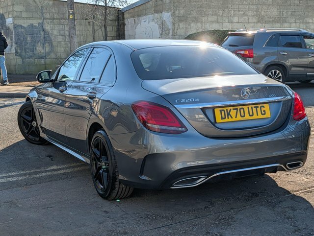 Mercedes-Benz C Class 2.0 C220d Amg Line Premium Saloon G-t DK70UTG Grey #6