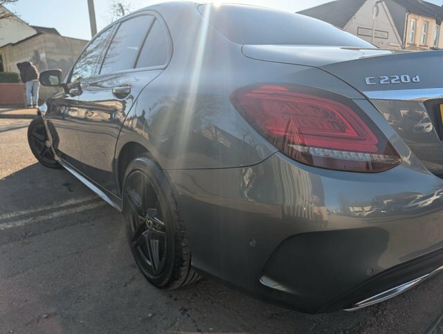 Mercedes-Benz C Class 2.0 C220d Amg Line Premium Saloon G-t DK70UTG Grey #4