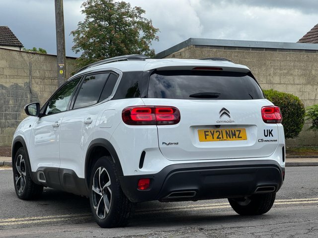 Citroen C5 Aircross 1.6 13.2Kwh Shine E-eat8 Euro 6 S S FY21NMZ White #4