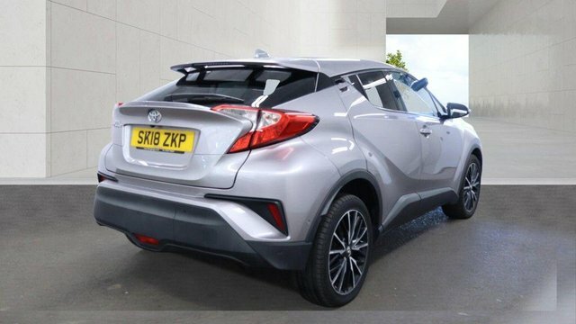 Toyota C-Hr 1.2 Vvt-i Excel Cvt Euro 6 S S Silver #4