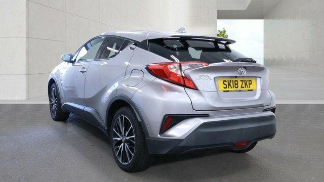 Toyota C-Hr 1.2 Vvt-i Excel Cvt Euro 6 S S Silver #3