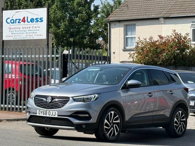 Vauxhall Grandland X 1.2 Turbo Elite Nav Euro 6 S S DY68OJJ Grey #2