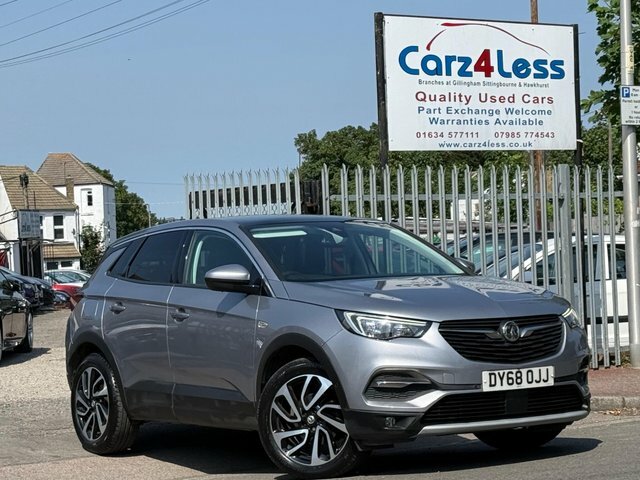 Vauxhall Grandland X 1.2 Turbo Elite Nav Euro 6 S S DY68OJJ Grey #4