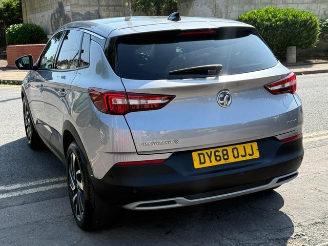 Vauxhall Grandland X 1.2 Turbo Elite Nav Euro 6 S S DY68OJJ Grey #3