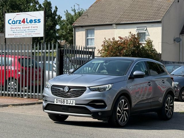 Vauxhall Grandland X 1.2 Turbo Elite Nav Euro 6 S S DY68OJJ Grey #5