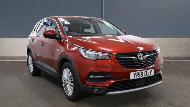 Vauxhall Grandland X 1.2 Turbo Sport Nav Euro 6 S S Red