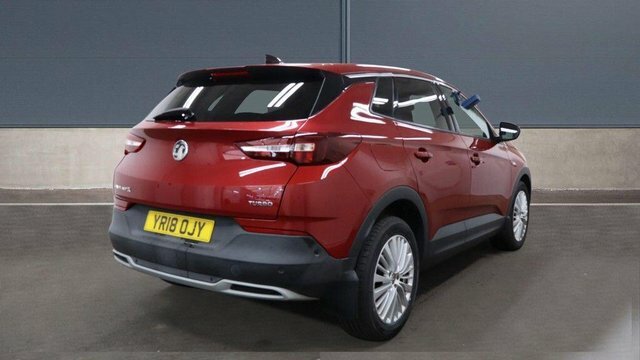 Vauxhall Grandland X 1.2 Turbo Sport Nav Euro 6 S S Red #4