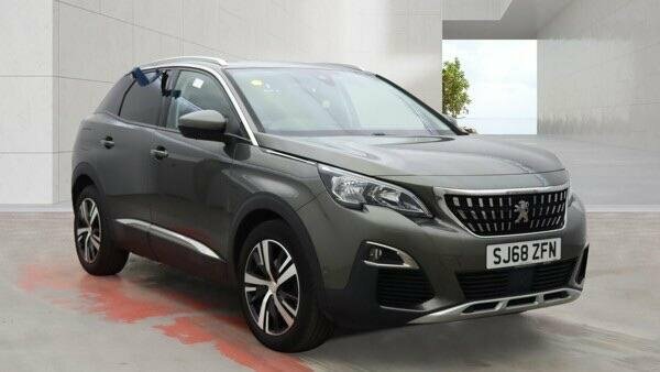 Peugeot 3008 1.5 Bluehdi Allure Eat Euro 6 S S Grey