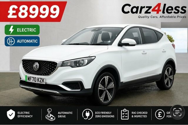 MG ZS 44.5Kwh Exclusive WF70KZK White
