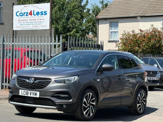 Vauxhall Grandland X 1.2 Turbo Elite Nav Euro 6 S S LC18VYM Grey #4