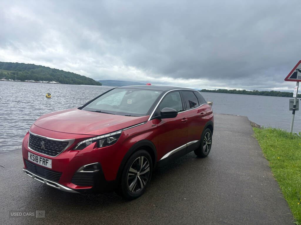 Peugeot 3008 1.5 Bluehdi Gt Line KS18FRF Red #2