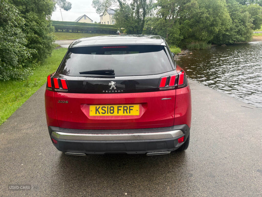Peugeot 3008 1.5 Bluehdi Gt Line KS18FRF Red #5