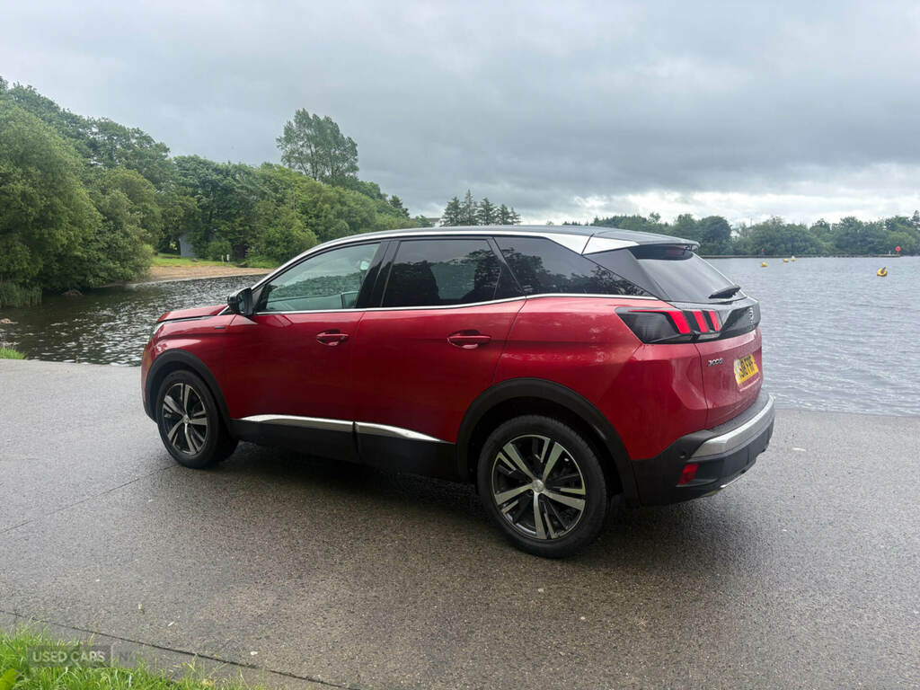 Peugeot 3008 1.5 Bluehdi Gt Line KS18FRF Red #3