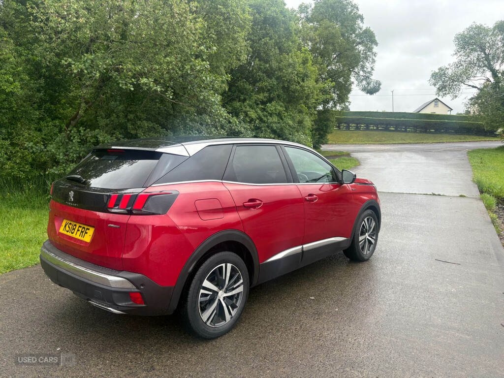 Peugeot 3008 1.5 Bluehdi Gt Line KS18FRF Red #4