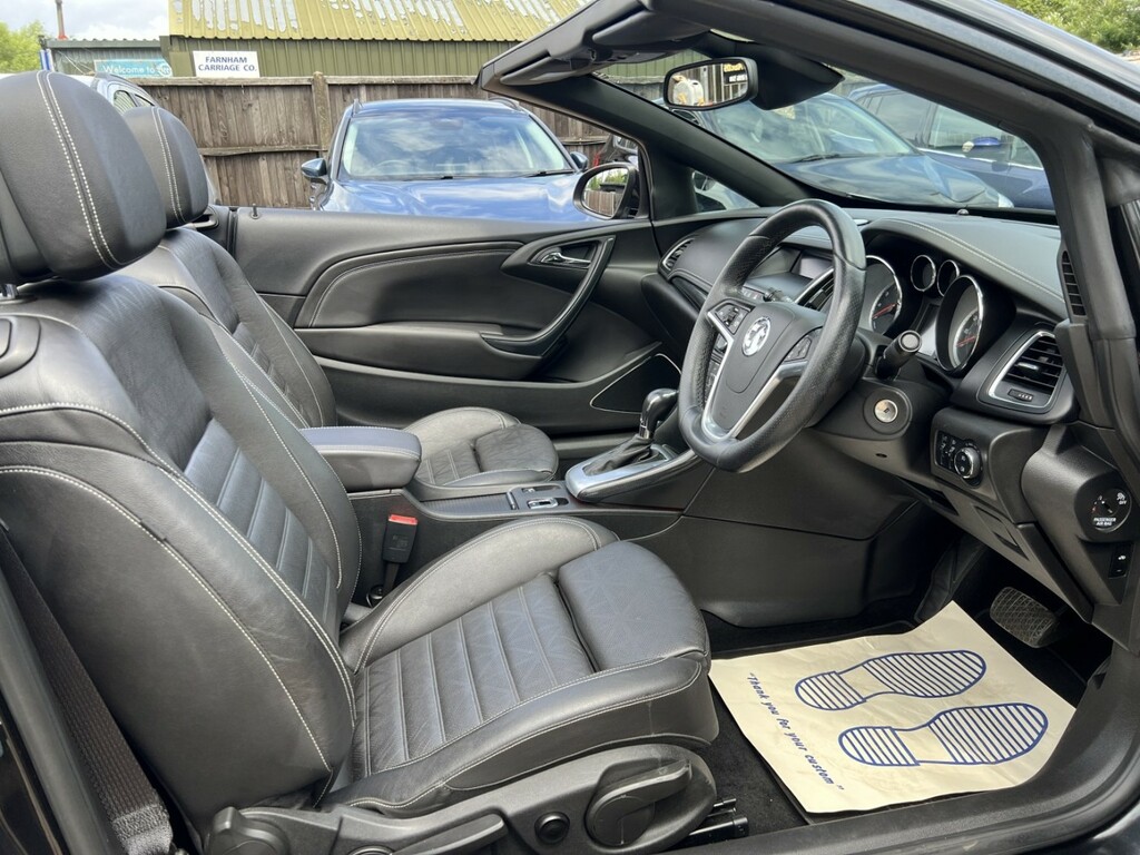 Vauxhall Cascada 1.6 T 16V Elite Black #6