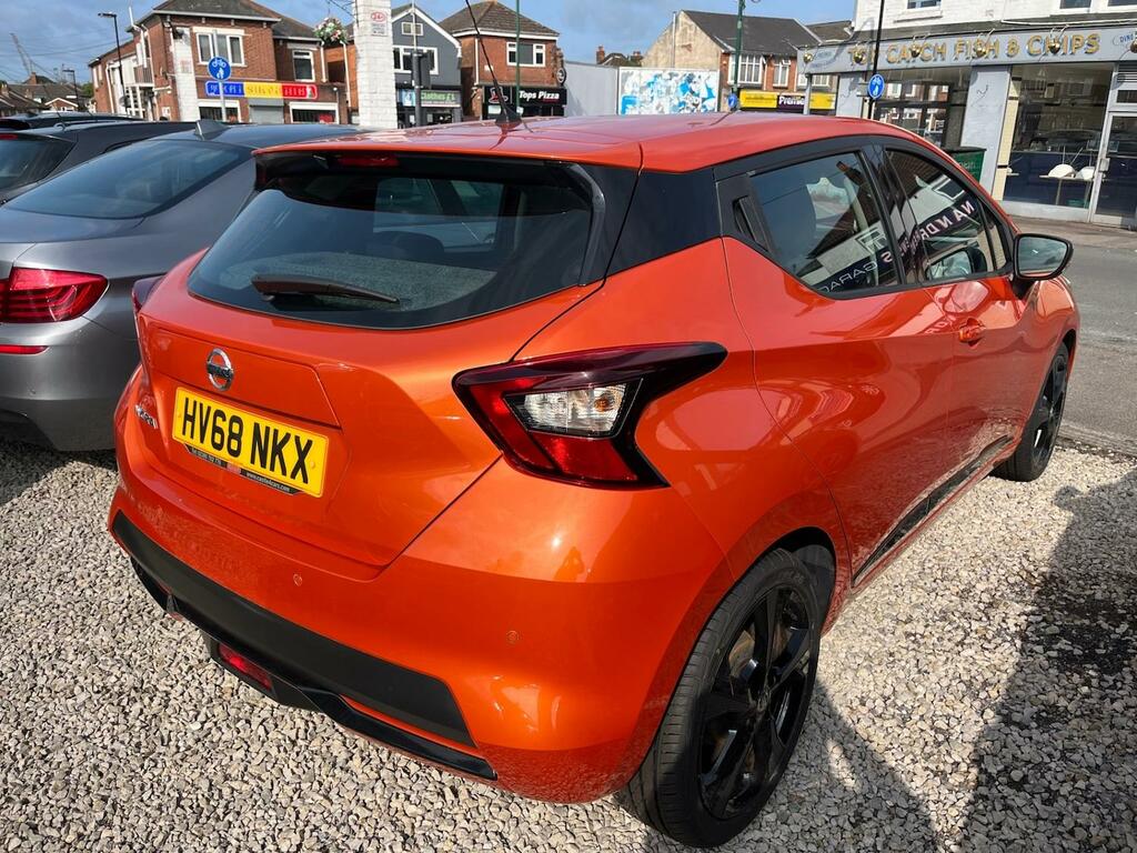 Nissan Micra 0.9 Ig-t Acenta HV68NKX Orange #3