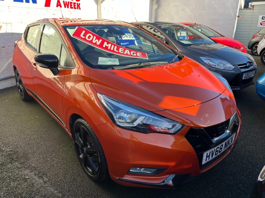 Nissan Micra 0.9 Ig-t Acenta HV68NKX Orange #4