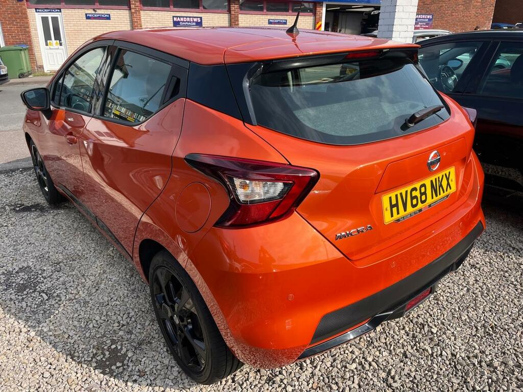 Nissan Micra 0.9 Ig-t Acenta HV68NKX Orange #5