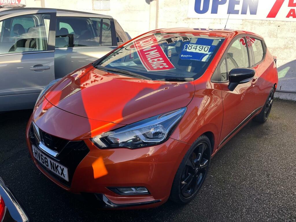 Nissan Micra 0.9 Ig-t Acenta HV68NKX Orange #2