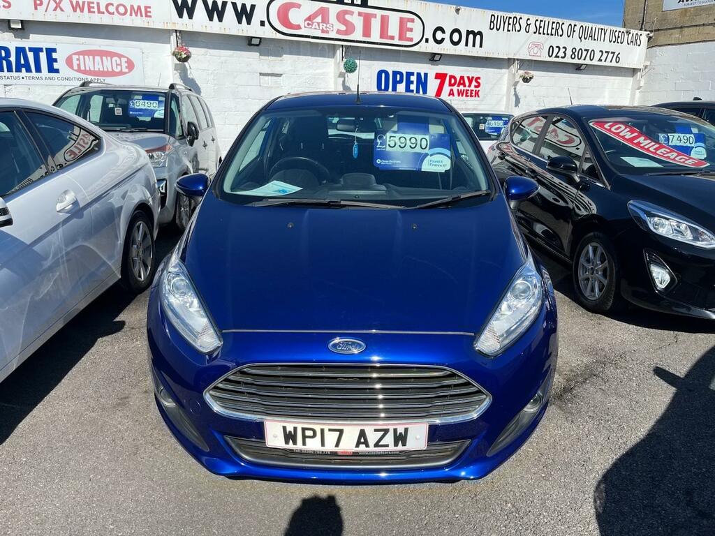 Ford Fiesta 1.25 82 Zetec WP17AZW Blue #2