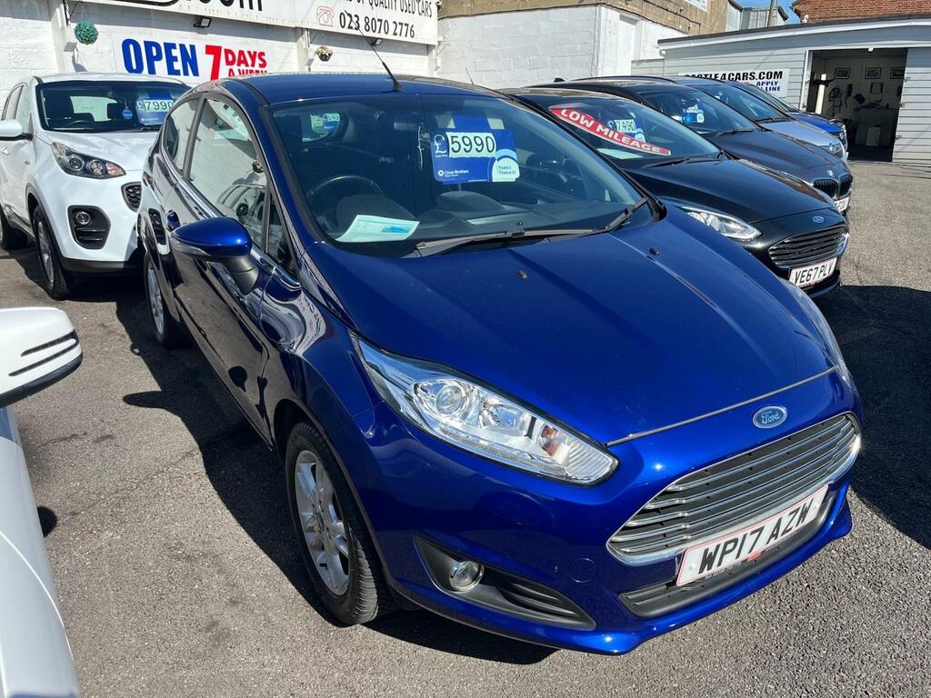 Ford Fiesta 1.25 82 Zetec WP17AZW Blue