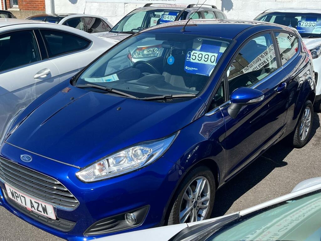 Ford Fiesta 1.25 82 Zetec WP17AZW Blue #4