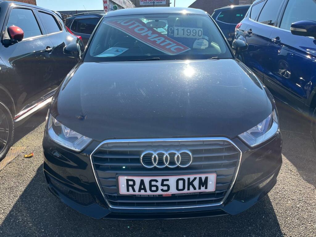 Audi A1 1.4 Tfsi Sport S Tronic RA65OKM Black #3