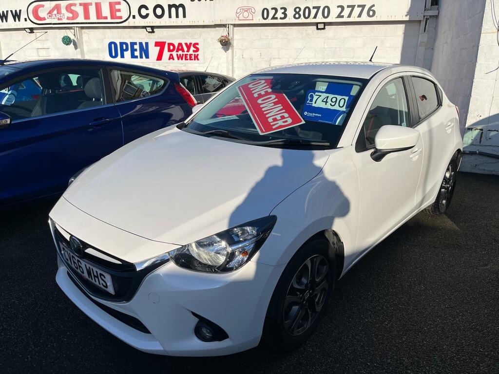 Mazda 2 1.5 Sport Nav CV66WHS White #3