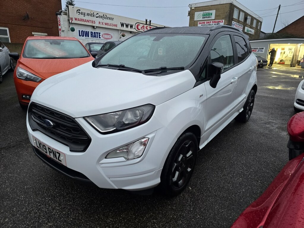 Ford Ecosport 1.0 Ecoboost 125 St-line LK19PNZ White #6