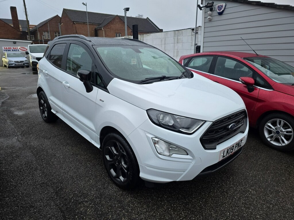 Ford Ecosport 1.0 Ecoboost 125 St-line LK19PNZ White #4