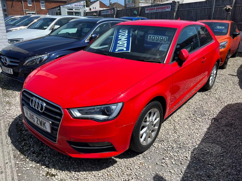 Audi A3 1.4 Tfsi 150 Se S Tronic HJ16ZWK Red #2