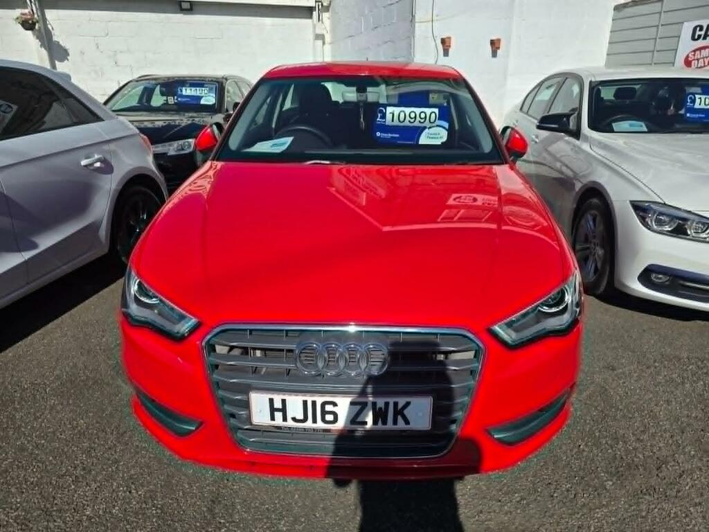 Audi A3 1.4 Tfsi 150 Se S Tronic HJ16ZWK Red #4