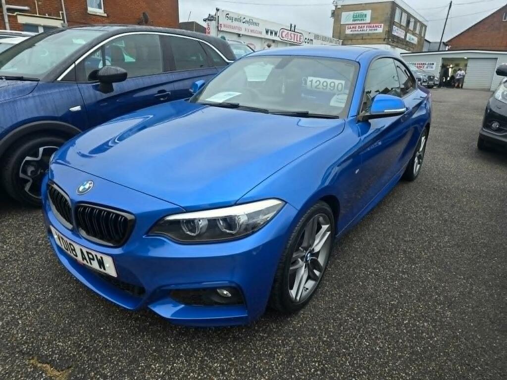 BMW 2 Series 218D M Sport Nav Blue #3