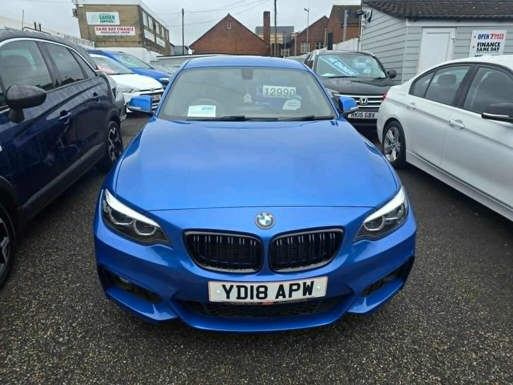 BMW 2 Series 218D M Sport Nav Blue #2