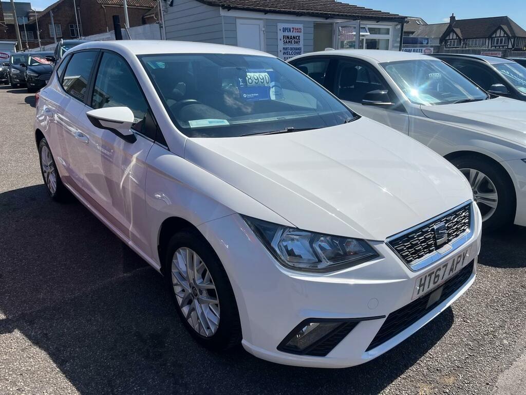 Seat Ibiza 1.0 Tsi 95 Se HT67APY White #2