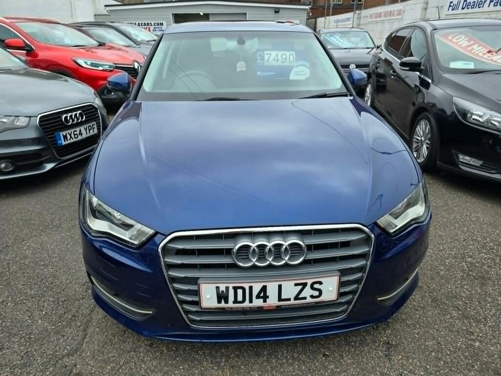 Audi A3 2.0 Tdi Sport WD14LZS Blue #6