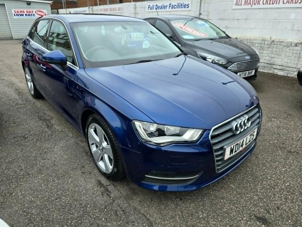 Audi A3 2.0 Tdi Sport WD14LZS Blue #5