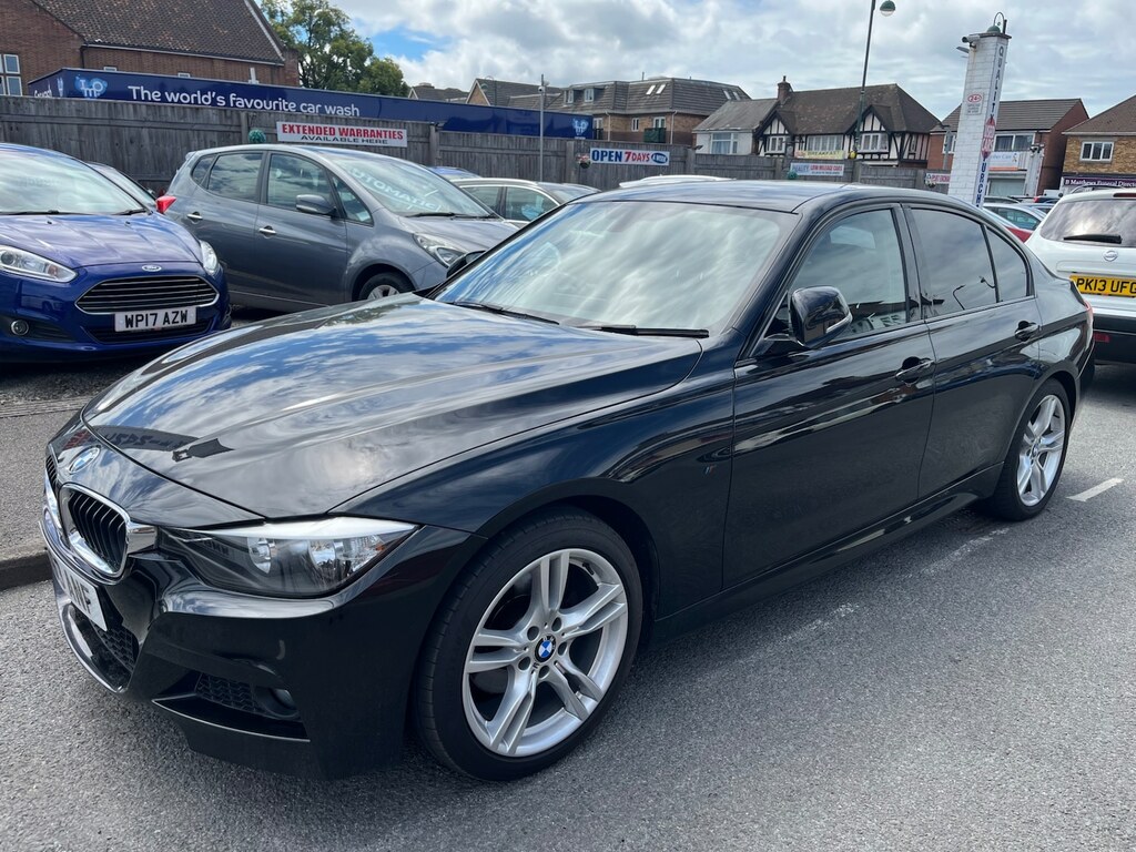 BMW 3 Series 2.0 320D Luxury 184 Bhp Black #4