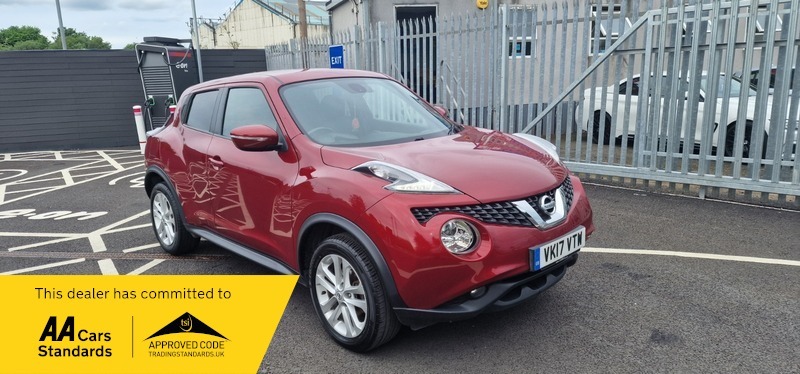 Nissan Juke Reserve For 99..N-connecta Dci..sat VK17VTW Red #5