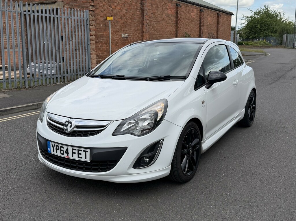 Vauxhall Corsa 1.2 16V Limited Edition 201564 YP64FET White #3