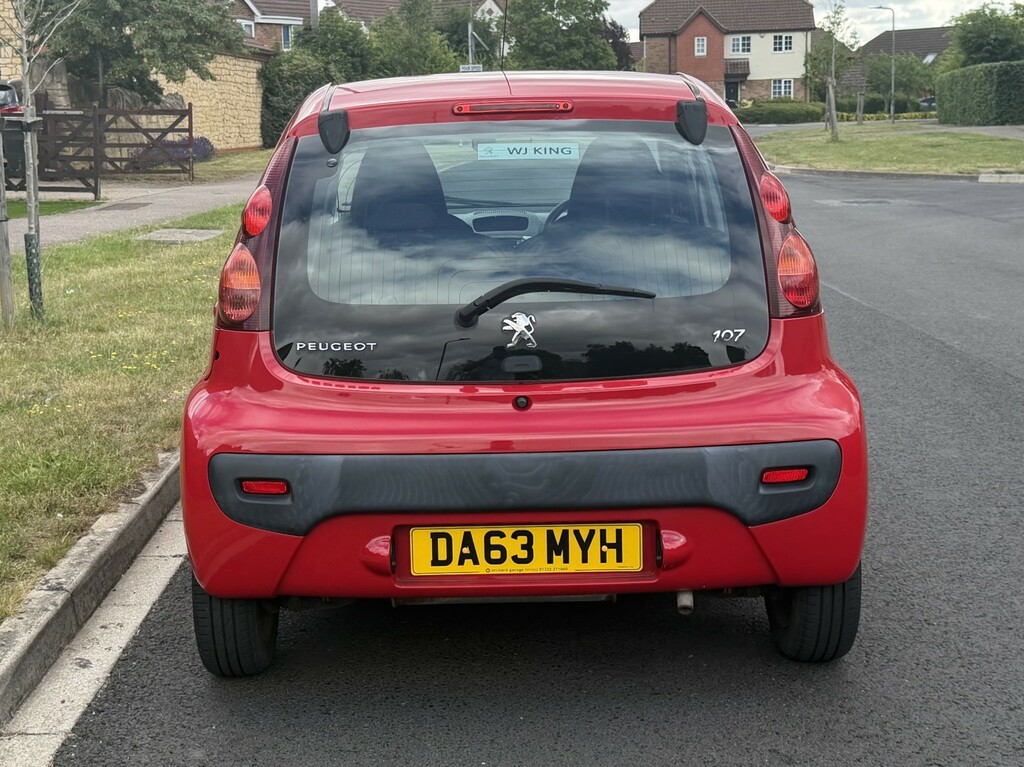 Peugeot 107 1.0 12V Active Red #5