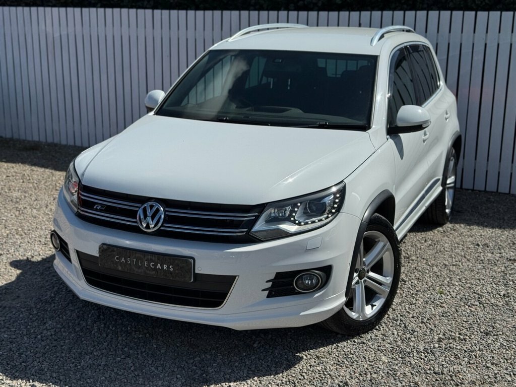 Volkswagen Tiguan 2L R-line SY64PKJ White #3