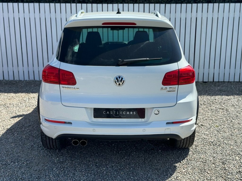 Volkswagen Tiguan 2L R-line SY64PKJ White #5