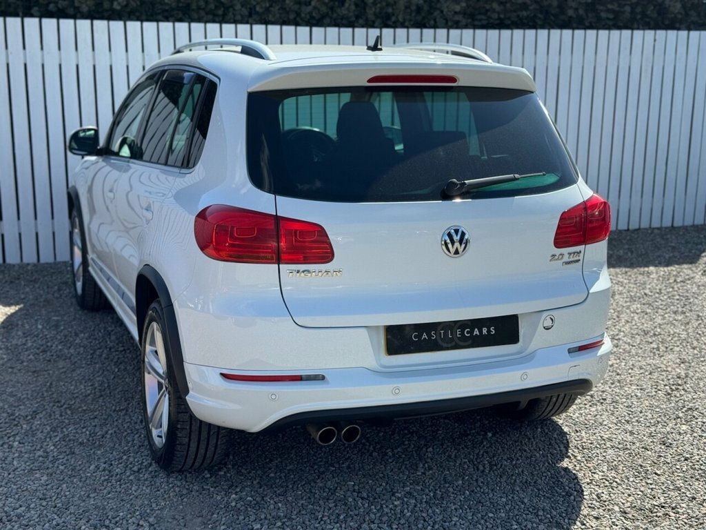 Volkswagen Tiguan 2L R-line SY64PKJ White #4