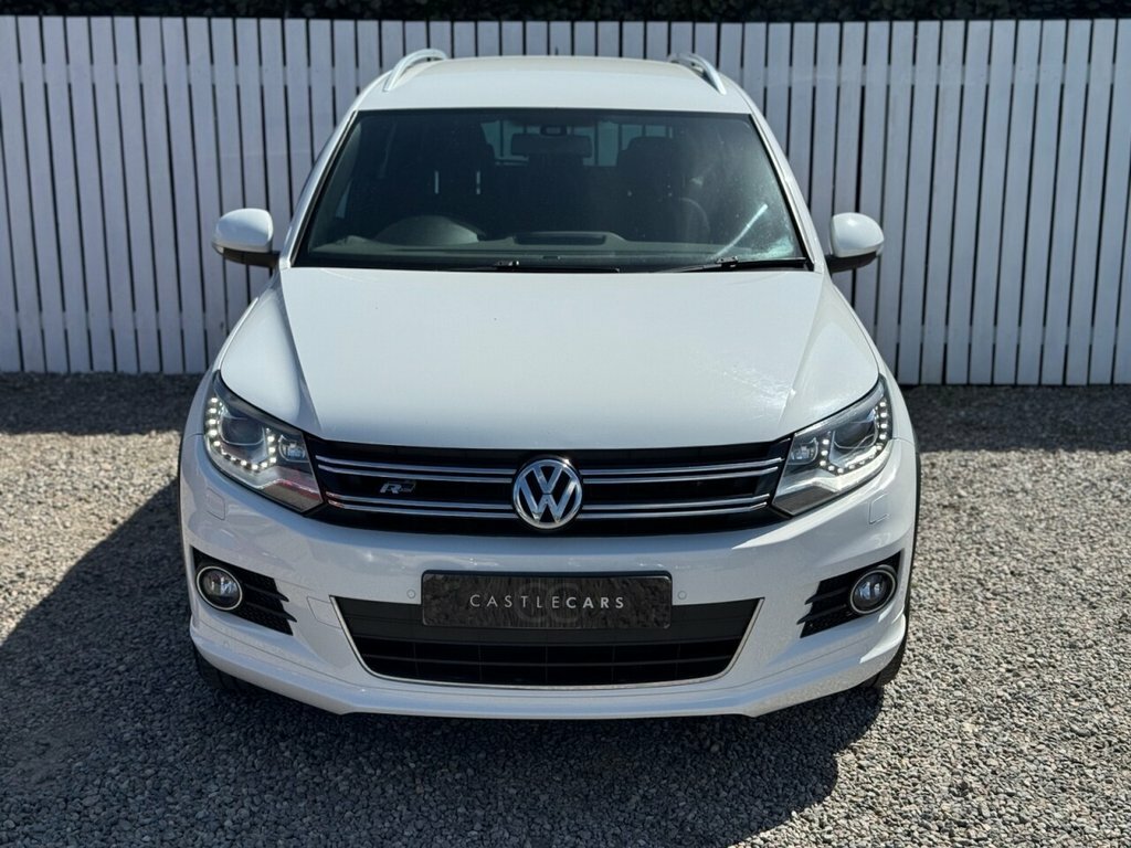 Volkswagen Tiguan 2L R-line SY64PKJ White #2