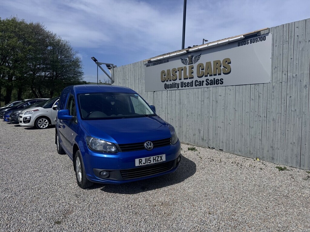 Volkswagen Caddy Tdi C20 Highline Blue #3
